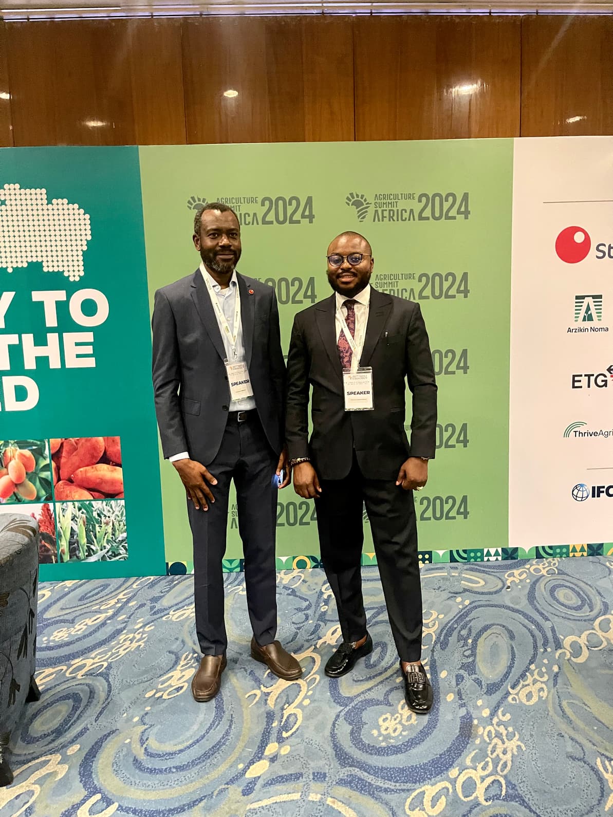 Arzikin Noma with Sterling Bank at Agricultural Summit Africa 2024